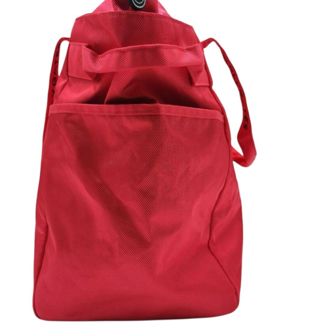 美品　パーリーゲイツ　ロッカーバッグ ゴルフ　大容量　内側総柄　濃ピンク