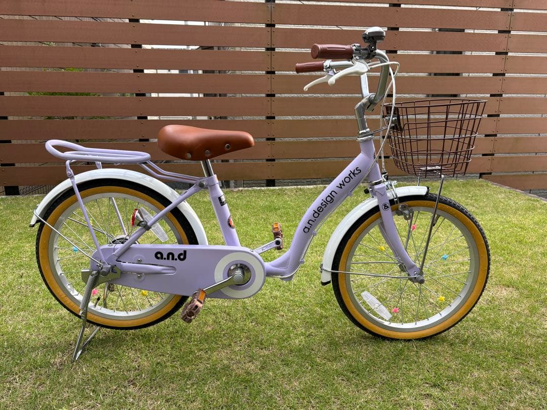 【美品】18インチa.n.design works 子供用自転車　引き取り限定