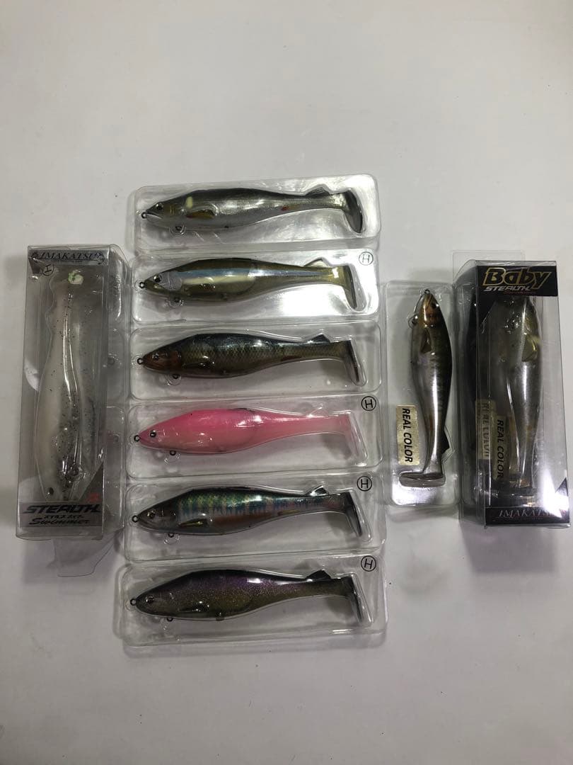 未使用品イマカツステルススイマー、8本 ベビーステルススイマー3本