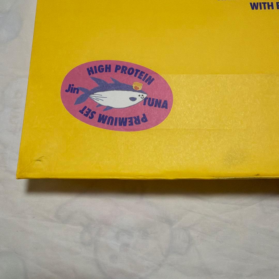 【新品未開封】BTS Jin ドンウォン限定版 ツナ12缶セット シール2種
