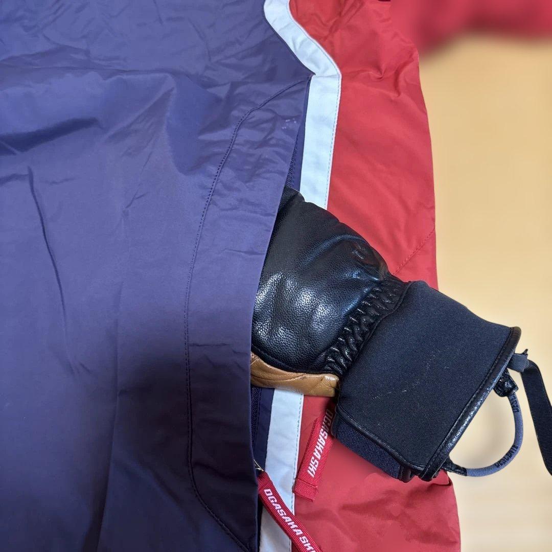 オガサカ OGASAKA スキーウェア 上下セット Mサイズ 防水クリーニング済