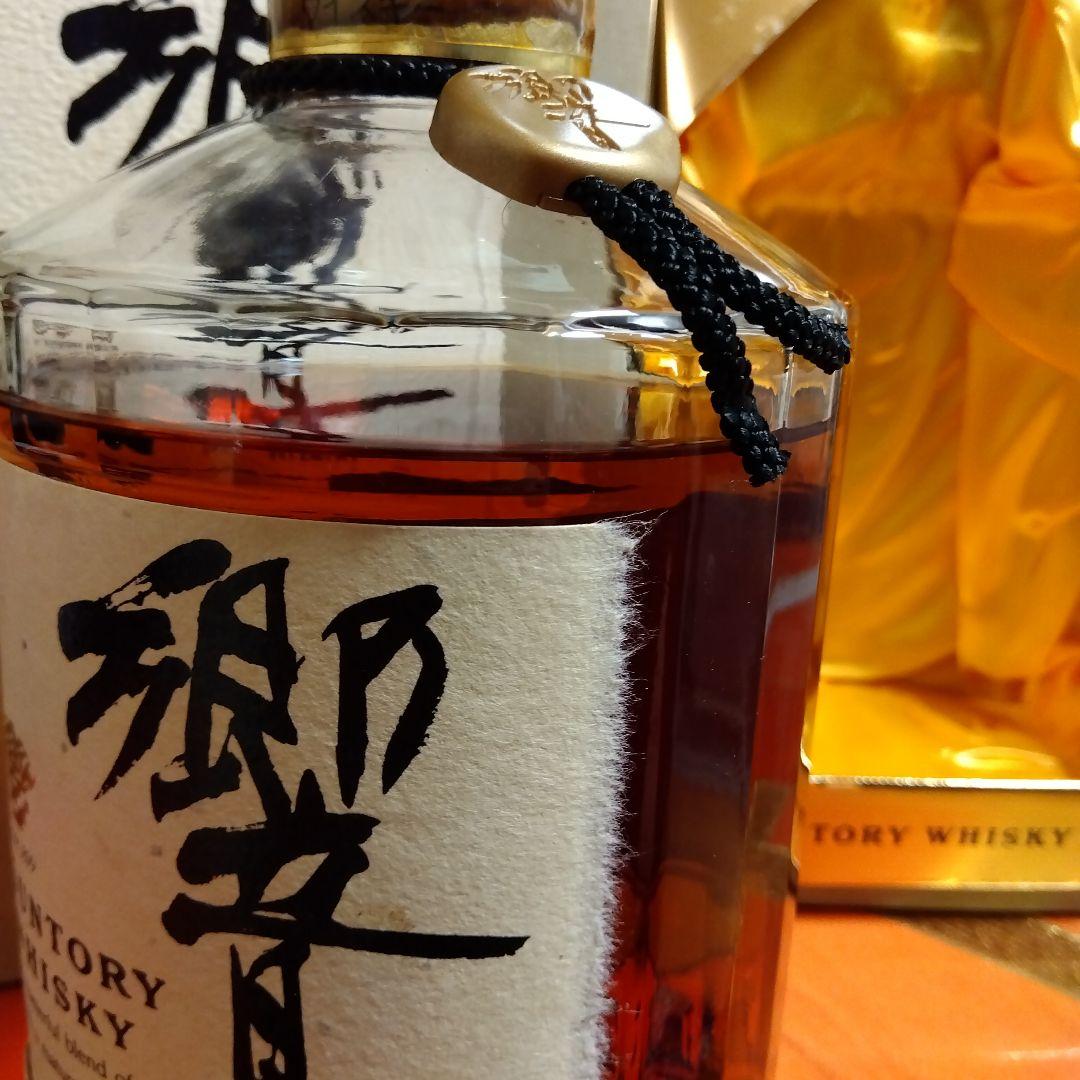 響　ウィスキー　1899年　金キャンプ　後金ラベル