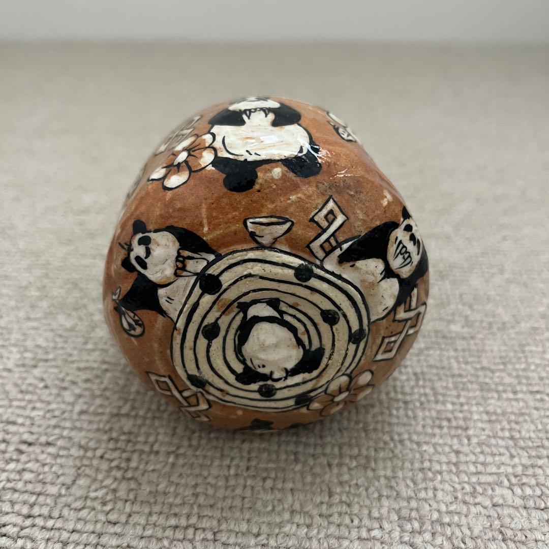 【新品】完売作家　池田省吾　徳利　種子島　無比　パンダ　織部