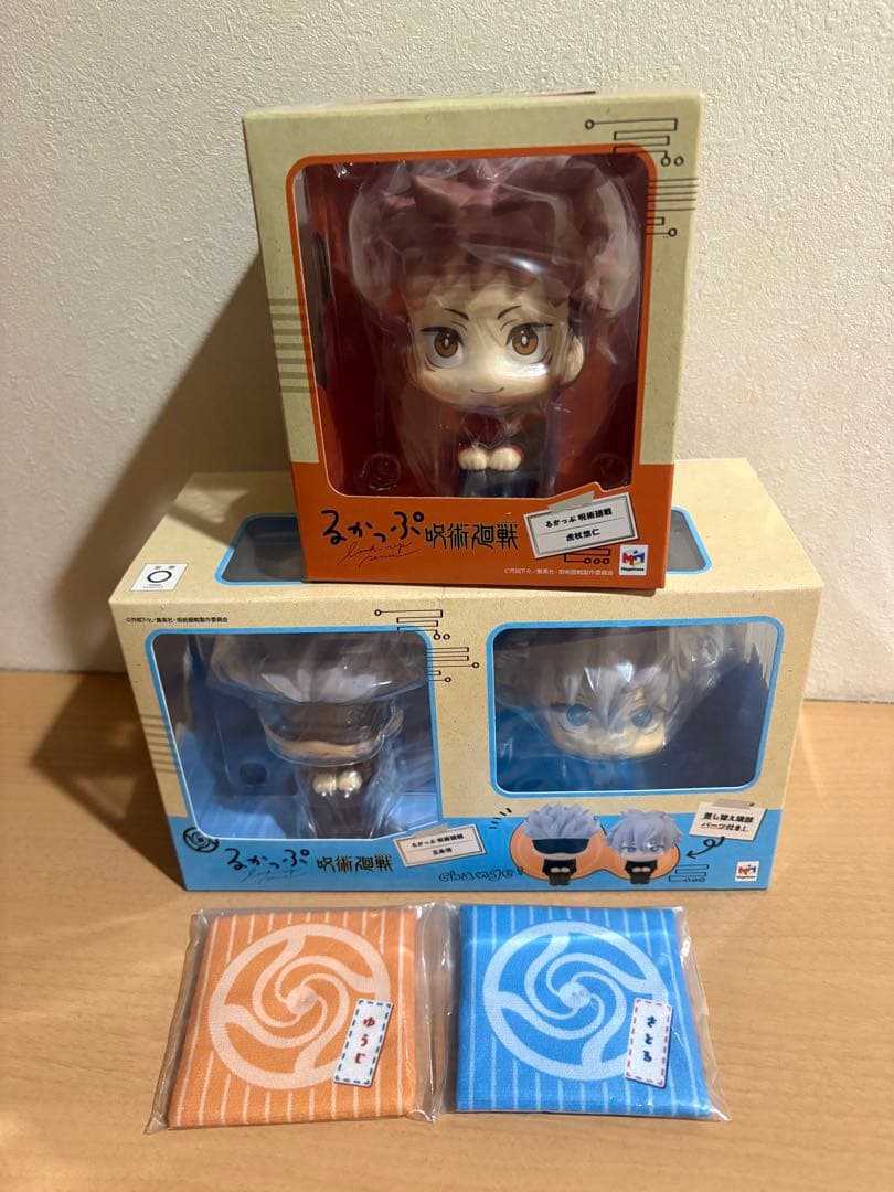 メガハウス るかっぷ 呪術廻戦 五条悟 虎杖悠仁 特典 座布団付き 6496