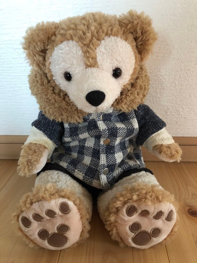 ダッフィー　コスチュームラック　ぬいぐるみ　抱き枕　4点セット