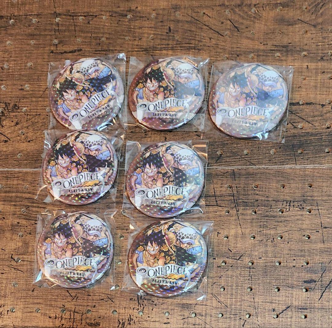 ワンピース コレクション缶バッジ 第4弾 ルフィ&ロー