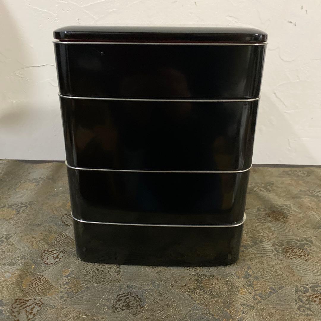 輪島塗　小さなお重　段重