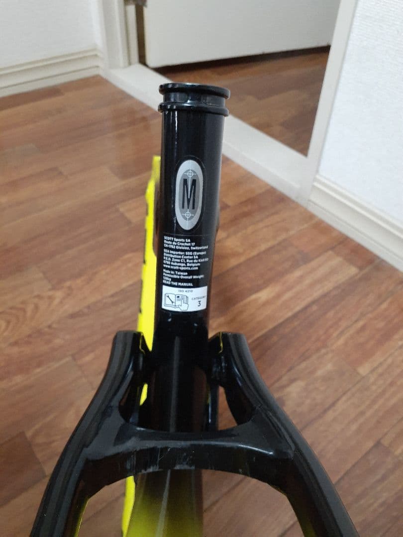 SCOTT SPARK RC COMPフレーム Mサイズ イエロー/ブラック