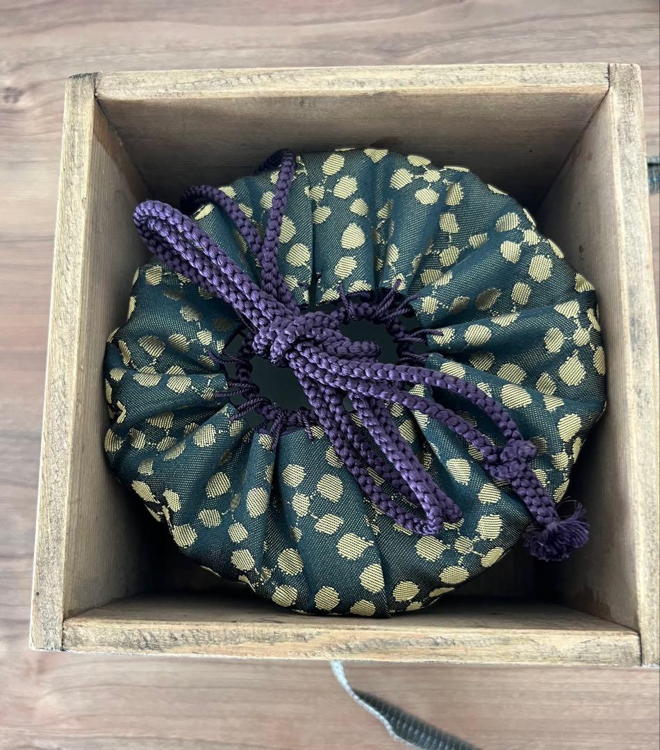 珍品 李朝粉引茶碗 布袋 箱有 掘り出し物