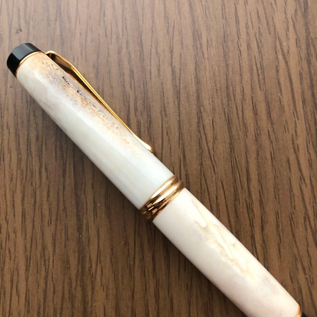 ※最終値下げ【美品】呉竹 くれ竹 万年毛筆 夢銀河 鹿角 DAY140-21