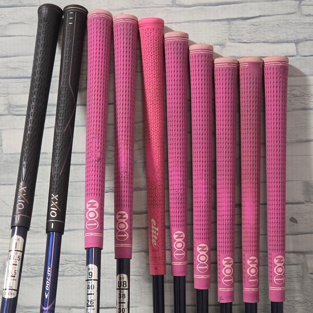 簡単 優しい XXIO ゼクシオ 7代目 5代目 レディース ゴルフクラブセット