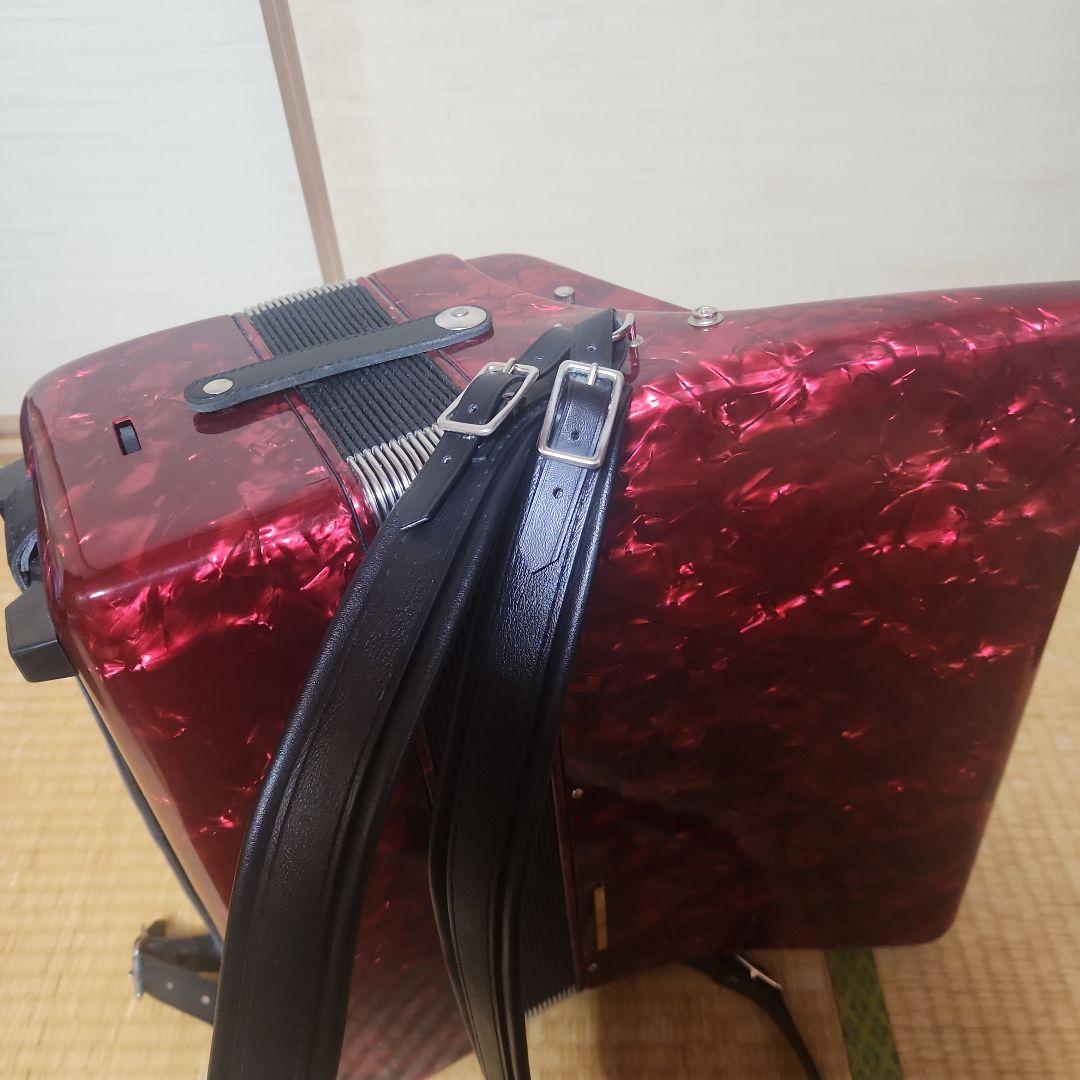 TOMBOアコーディオン Grandaile GT60B コスモレッド