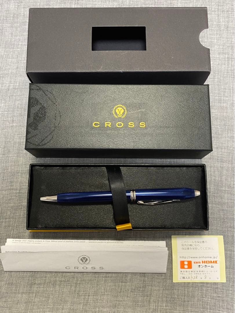 CROSS　クロス　ボールペン タウンゼント クォーツブルーラッカー