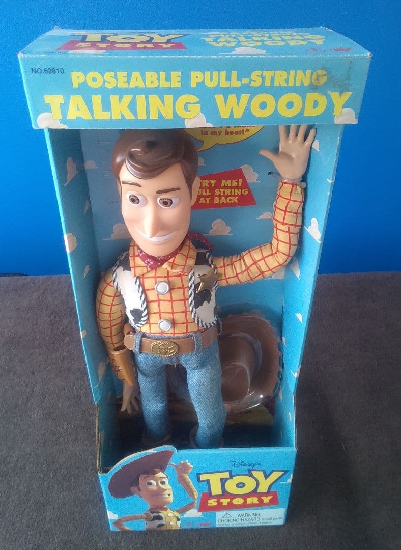 95年製ウッディ 1stトーキング実寸大ドール トイストーリー　超レア新品