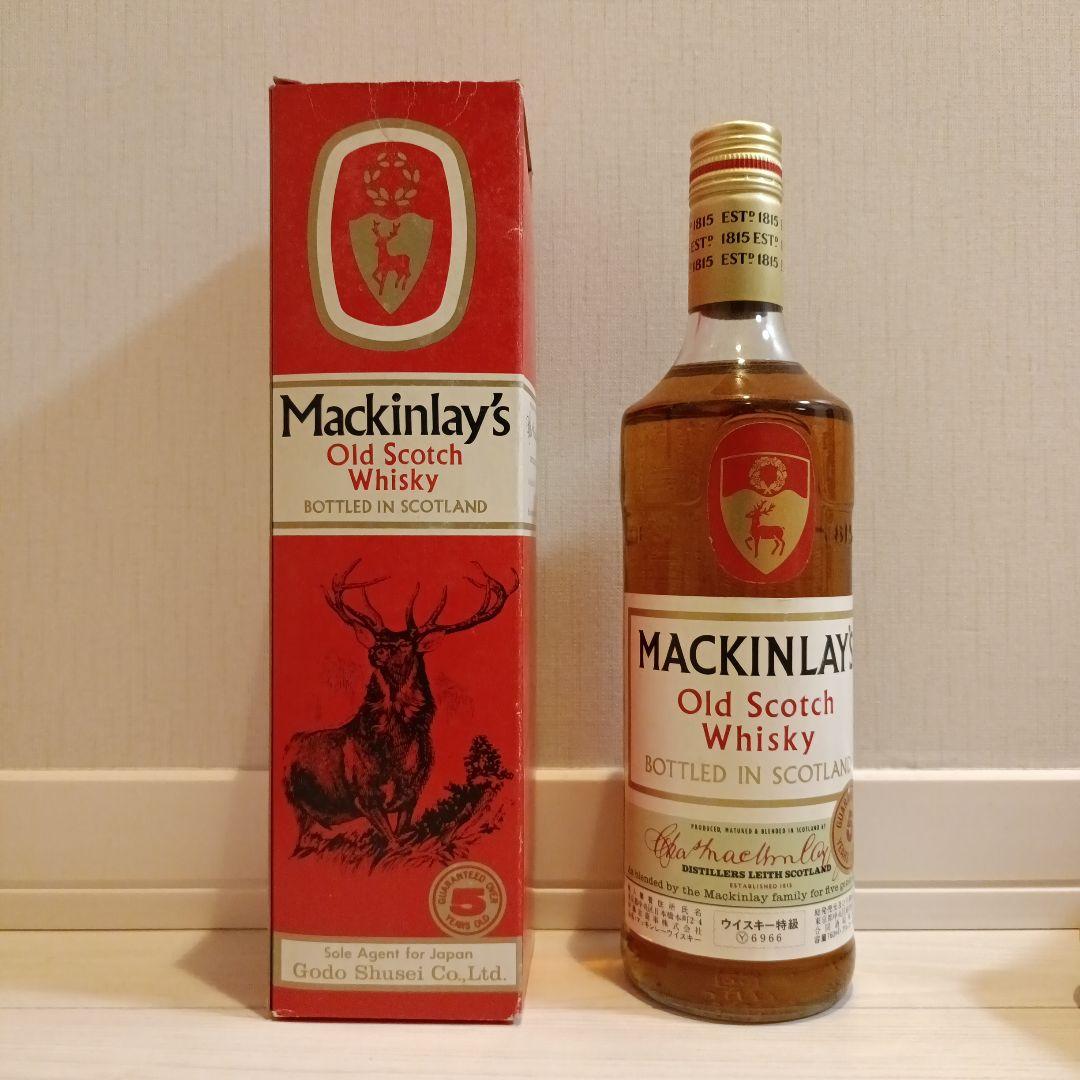 【未開栓】マッキンレー MACKINLAYS 5年 ウイスキー760ml 43度