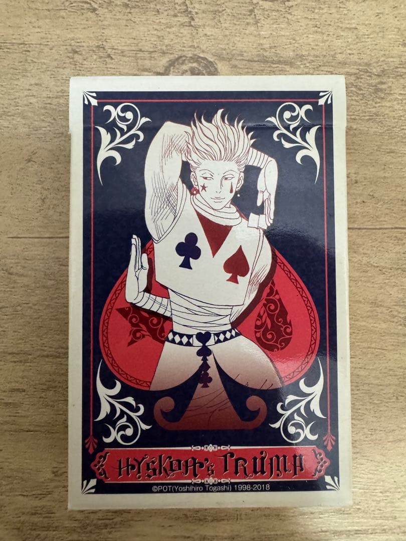 【美品】HUNTER×HUNTER ヒソカトランプ ジャンプ展