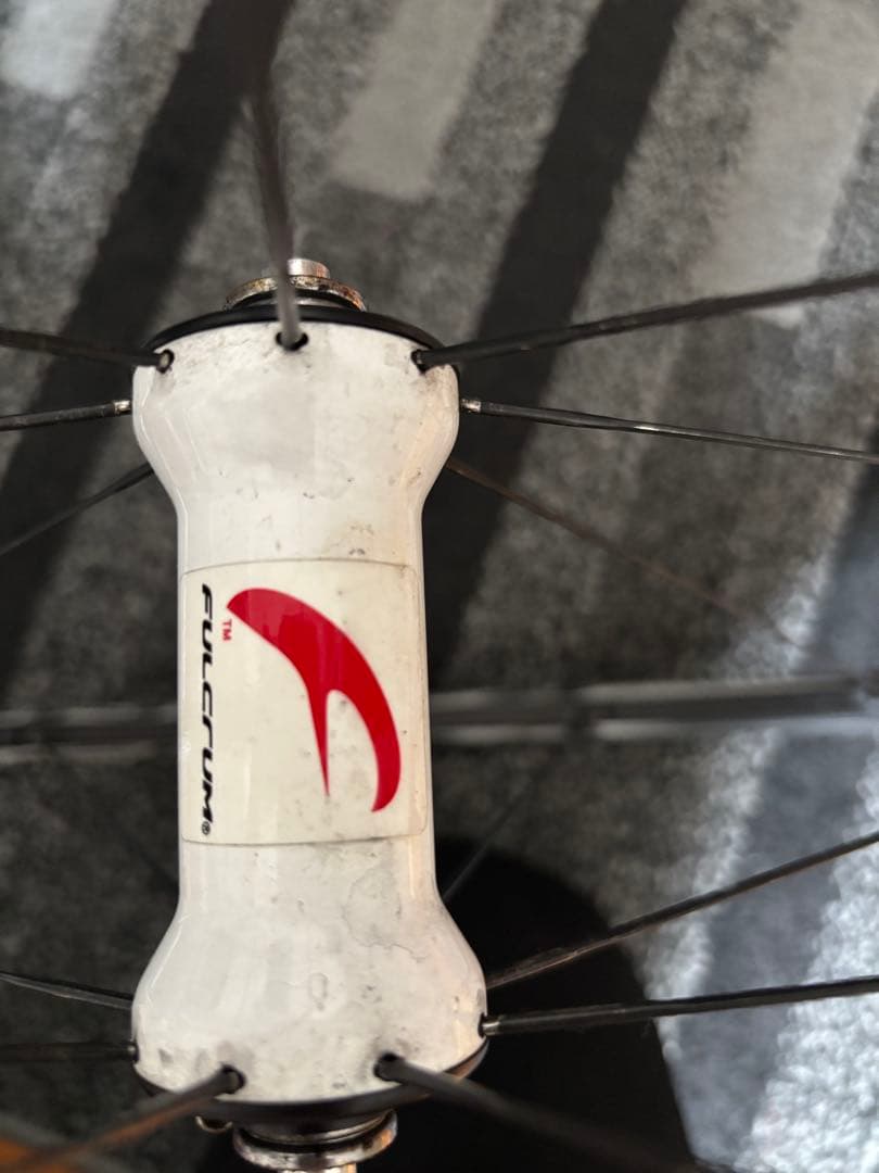 【希少！！】Fulcrum racing3 白ハブ