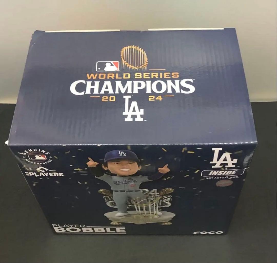 【大谷翔平】ドジャース 2024ワールドチャンピオン記念ボブルヘッド