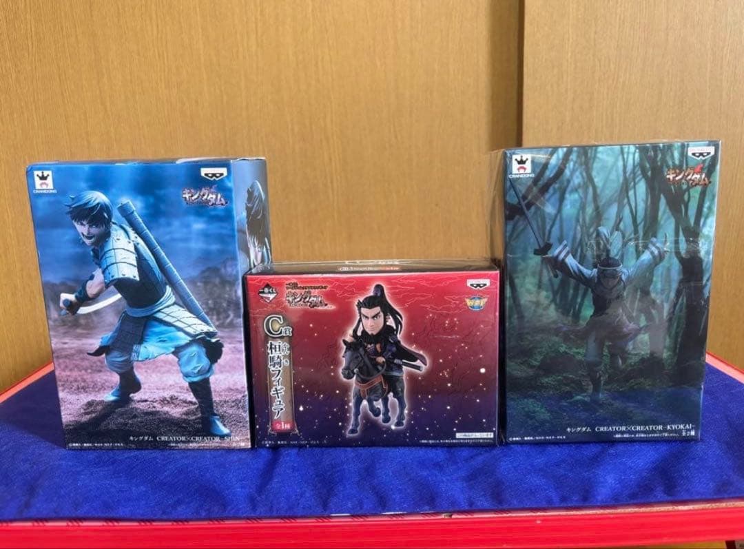 キングダムフィギュア 35体 ワーコレ 王騎・信・羌瘣 コンプリート