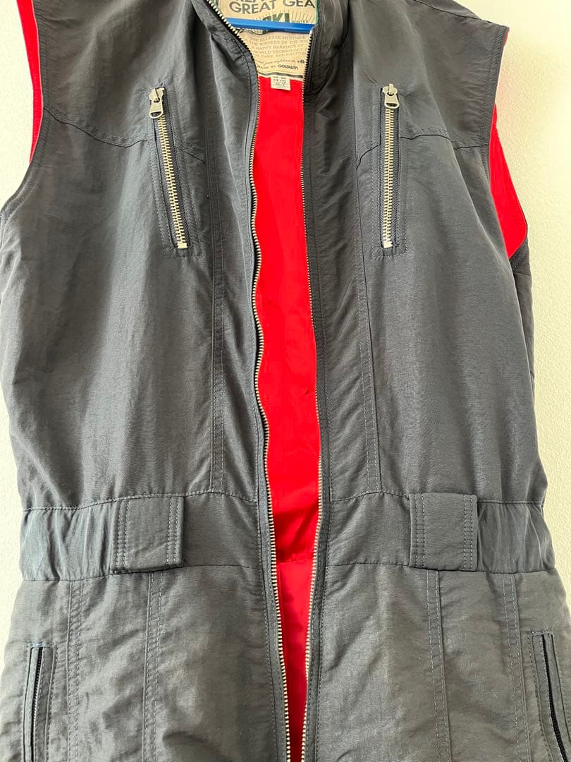 80s ellesse スキージャケット GOLDWIN製 L 上下セット