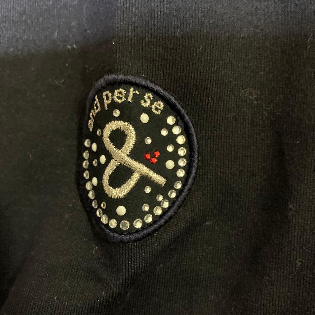 and per se ゴルフウェアセット ネイビー/レッド