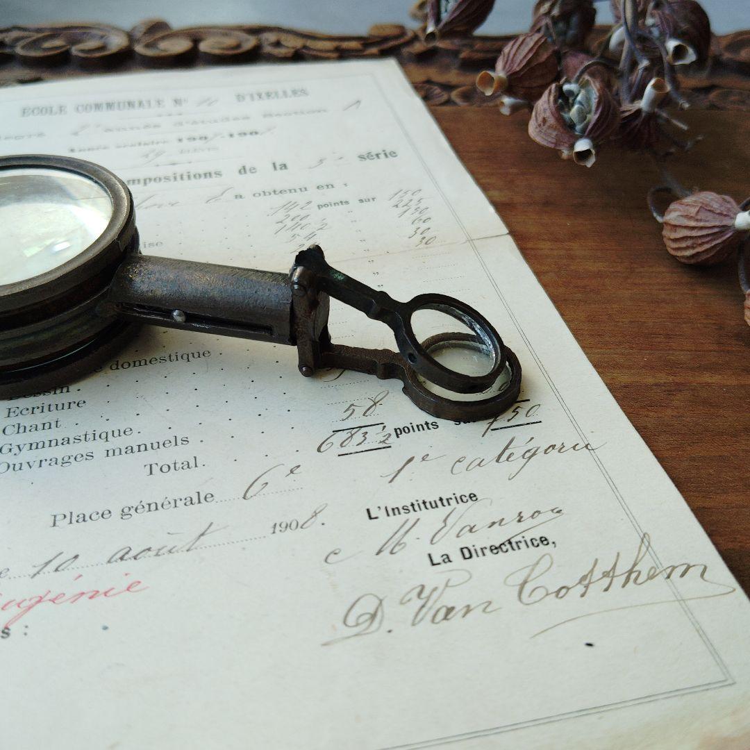 フランス蚤の市　アンティークルーペ　DEPOSE