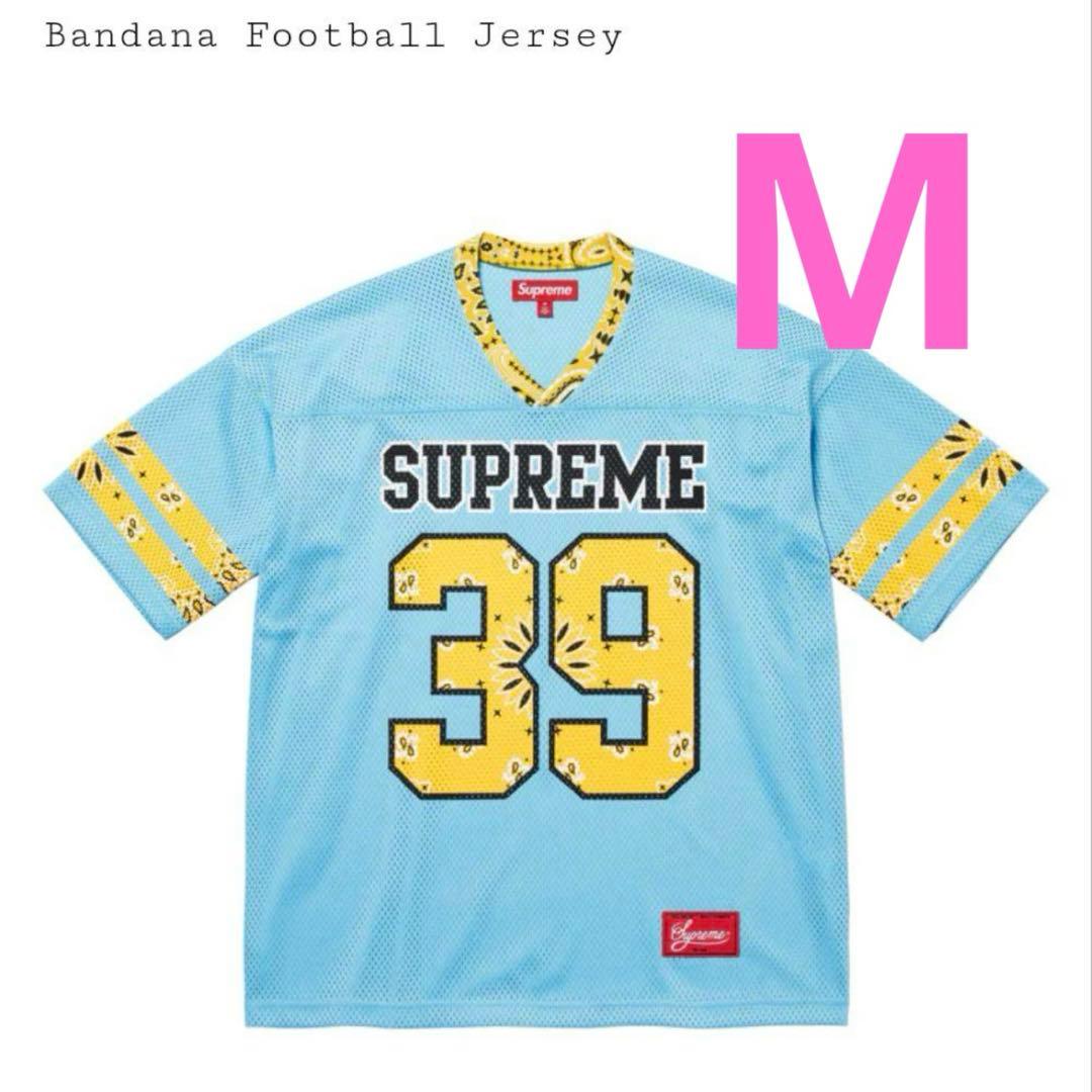 シャツ Supreme Bandana Football Jersey Bule M