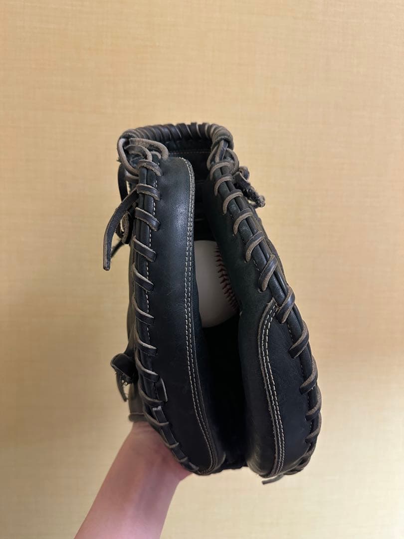 ミズノ グローバルエリート 軟式 キャッチャーミット ブラック