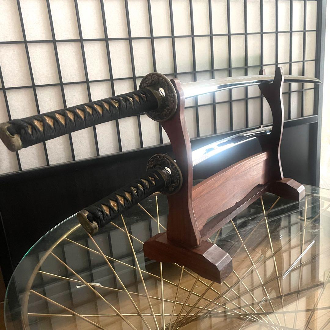 日本刀　模造刀　長刀短刀　二本組　SAMURAI