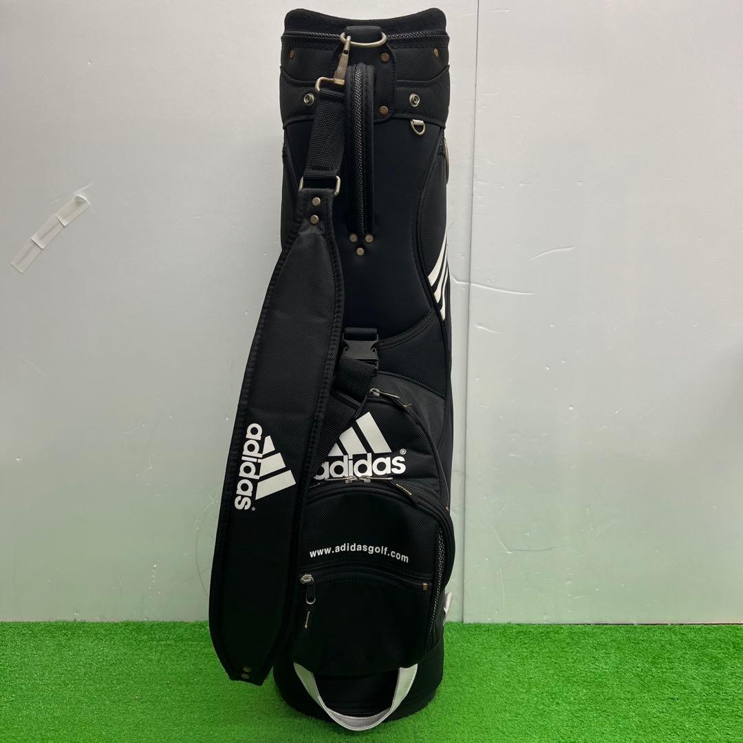 アディダス adidas ゴルフバッグ　9インチ　ブラック　メンズ　中古品