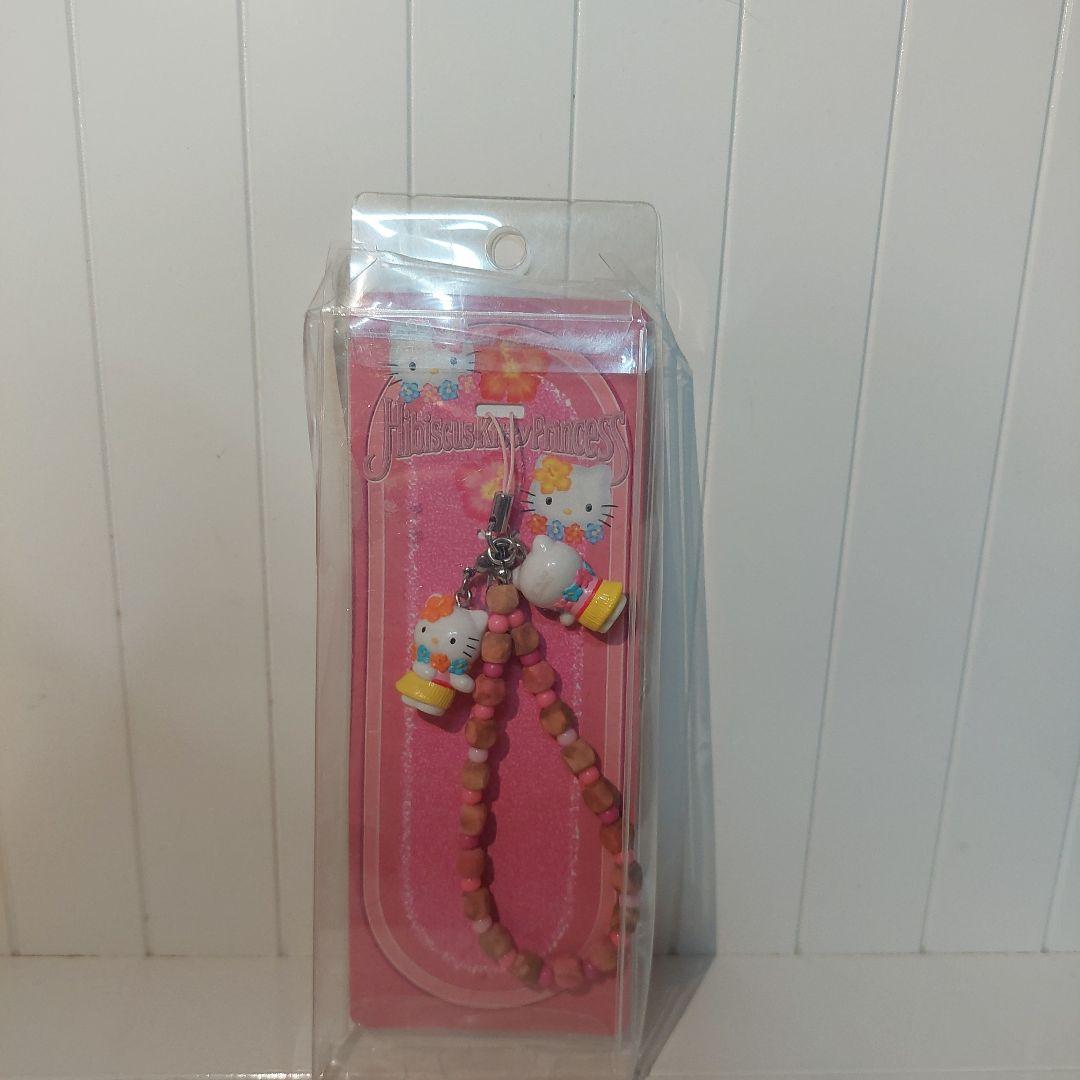 レア⭐新品⭐未使用 ご当地キティストラップ ハワイ キティ ミミィ 2001