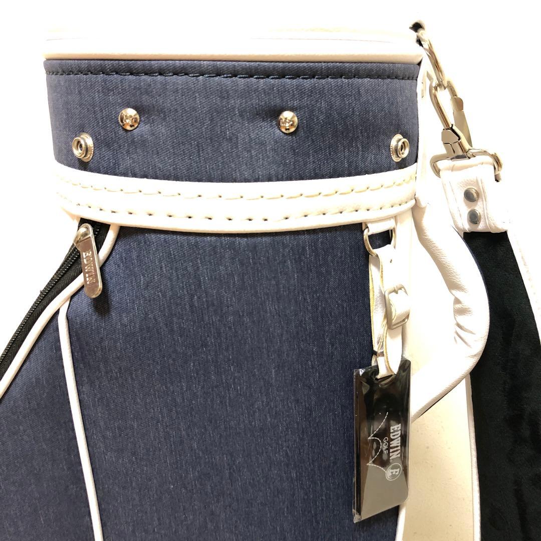 ほぼ未使用❗️希少　完売品❗️EDWIN キャディバッグ & ヘッドカバーセット