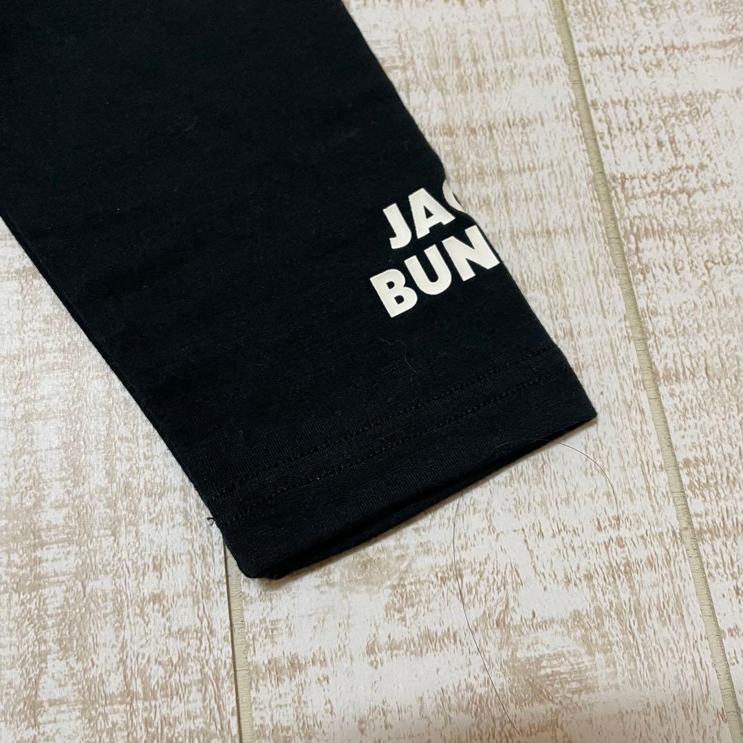 新品 ジャックバニー 長袖モックネック 襟ロゴ ブラック Mサイズ（4）