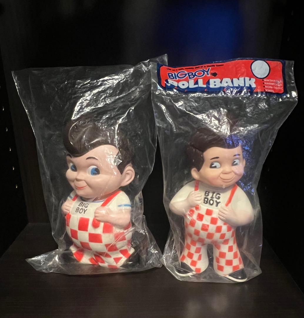 ★2点セット★ビンテージ★BigBoy★ビッグボーイ★貯金箱★未開封★