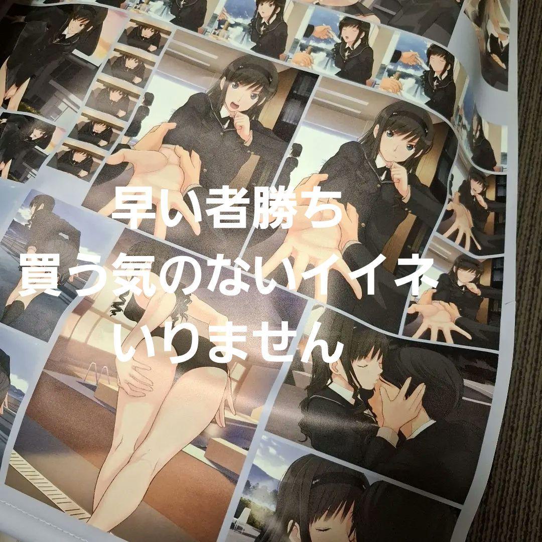 夜*け様 アマガミ ローアングル探偵団 タペストリー　（森島はるか）