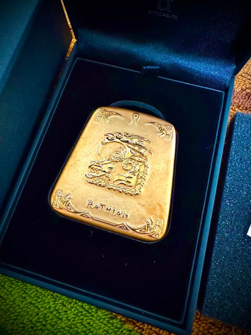 モンスターハンター 20周年 リオレイア希少種　石板　シルバー925製