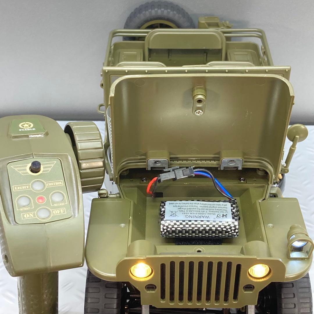 1/10 ウイリス ジープ JJRC c8815 電動 RC ラジコン 4WD