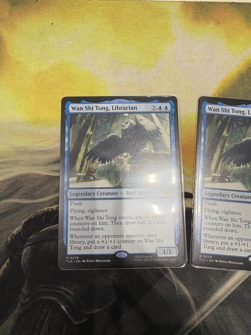 【TLA】司書、ワン・シー・トン　英語2枚