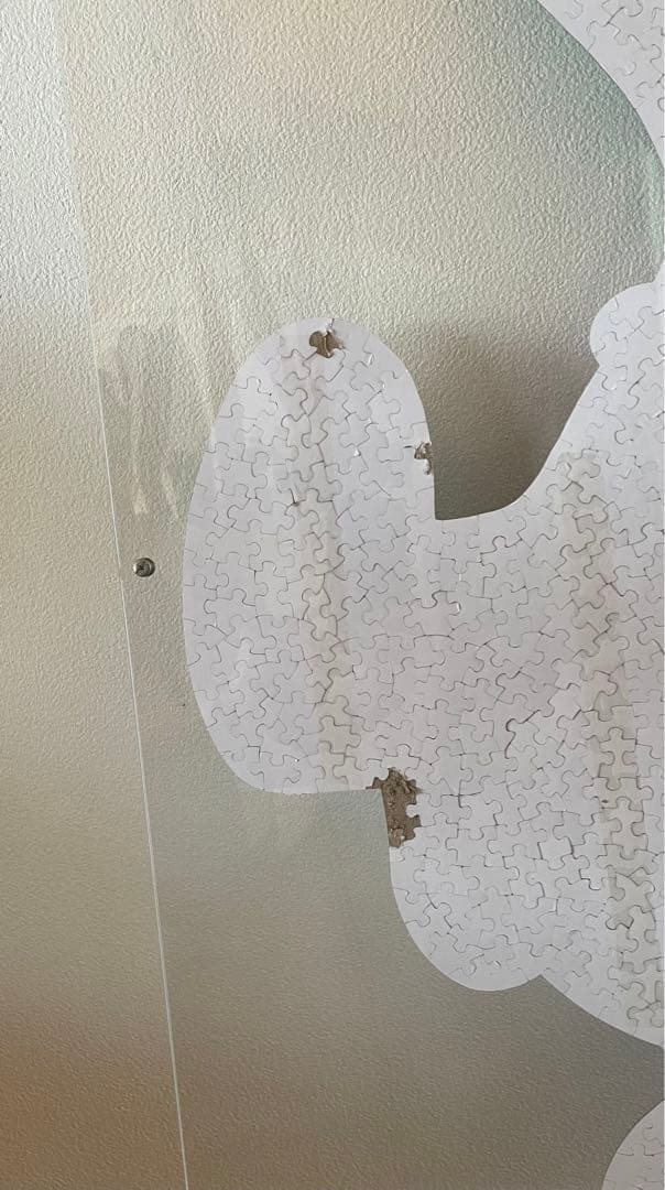 KAWS カウズ パズル「STAY STEADY」完成品　額装　アクリルフレーム