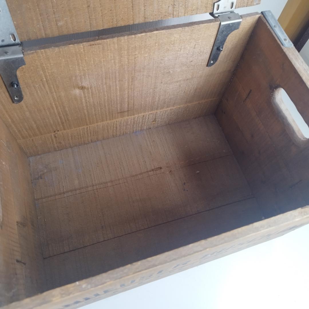 Budweiser バドワイザー 木箱 Anheuser-Busch I4bO