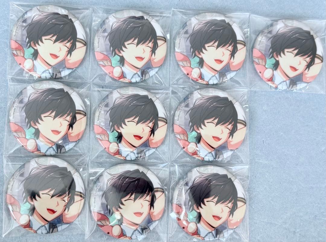 エリオス Little days ver. 缶バッジ フェイス