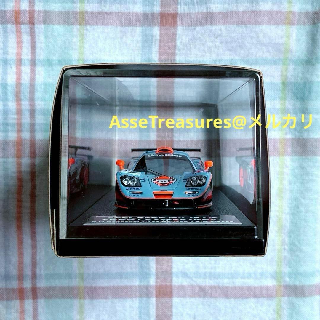 未使用 良状態 hpi 1/43 ガルフ・マクラーレンF1-GTR ル・マン仕様