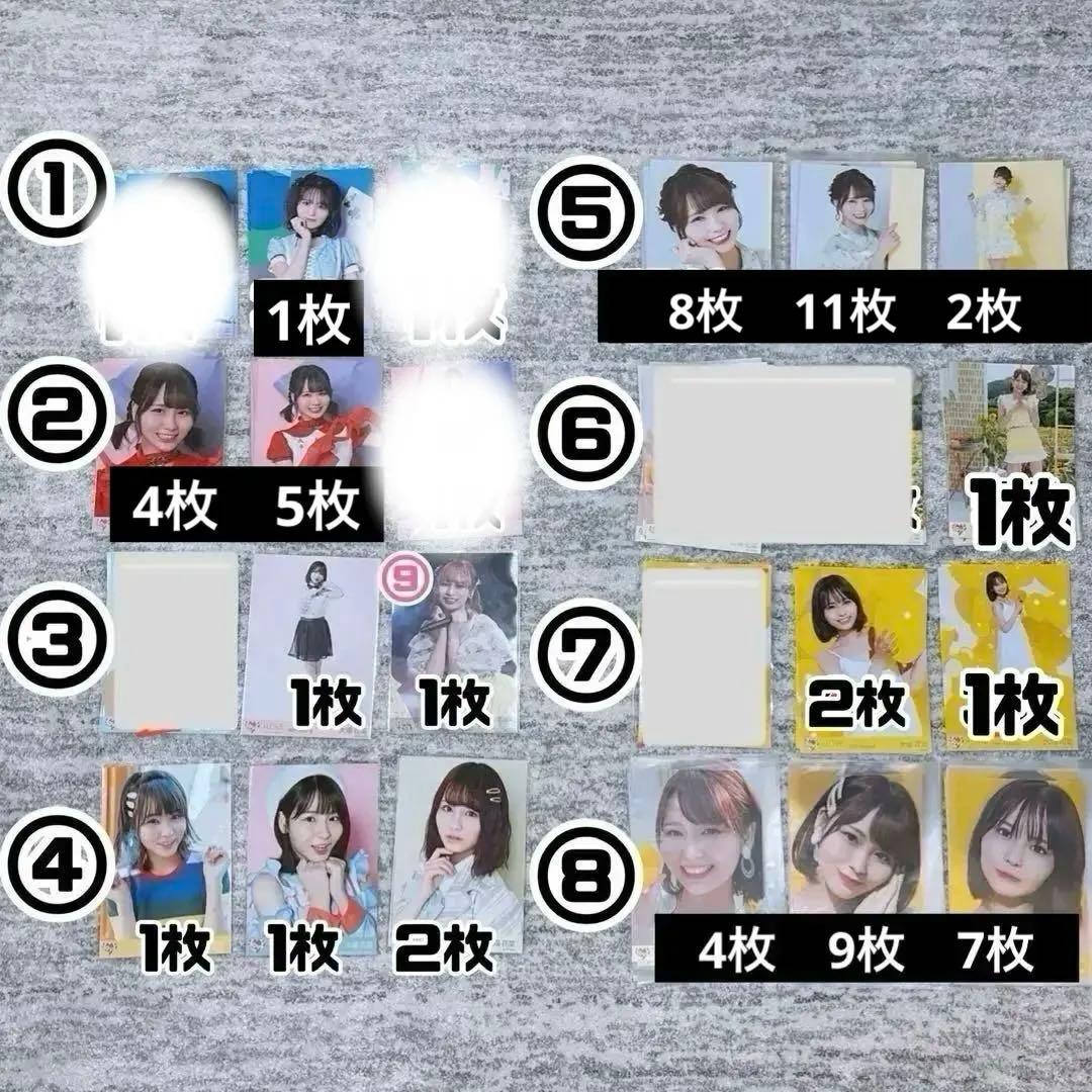 【バラ売り対応】 =LOVE 大場花菜　生写真 直筆