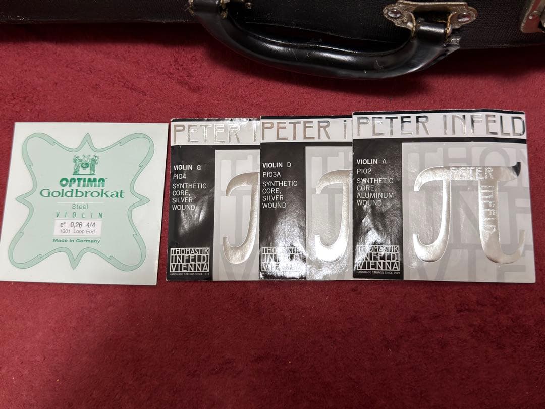 最終値下げ鈴木バイオリン No.330 1981年 4/4杉藤フェルナンブーコ弓