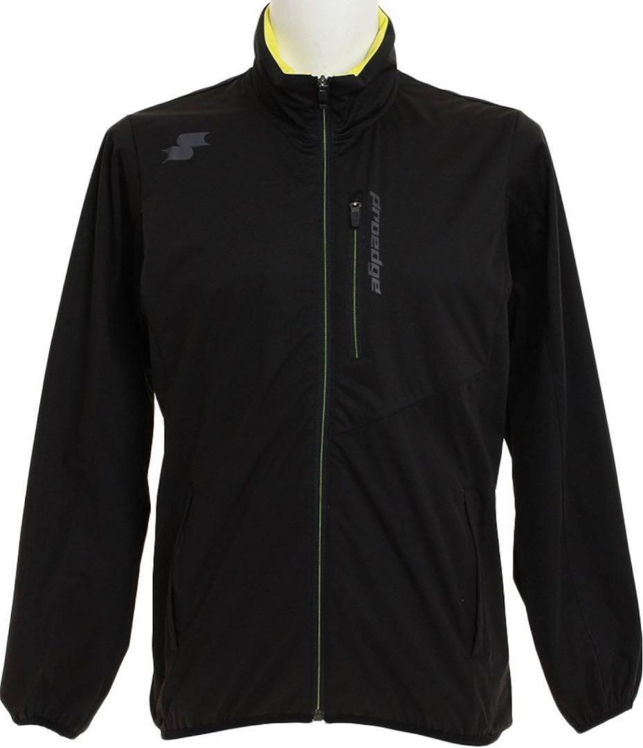 エスエスケイ ボンディングジャケット パンツ セット ブラック×ライム M