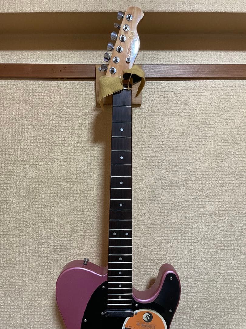 Bacchus テレキャスター MOD バーガンディミスト