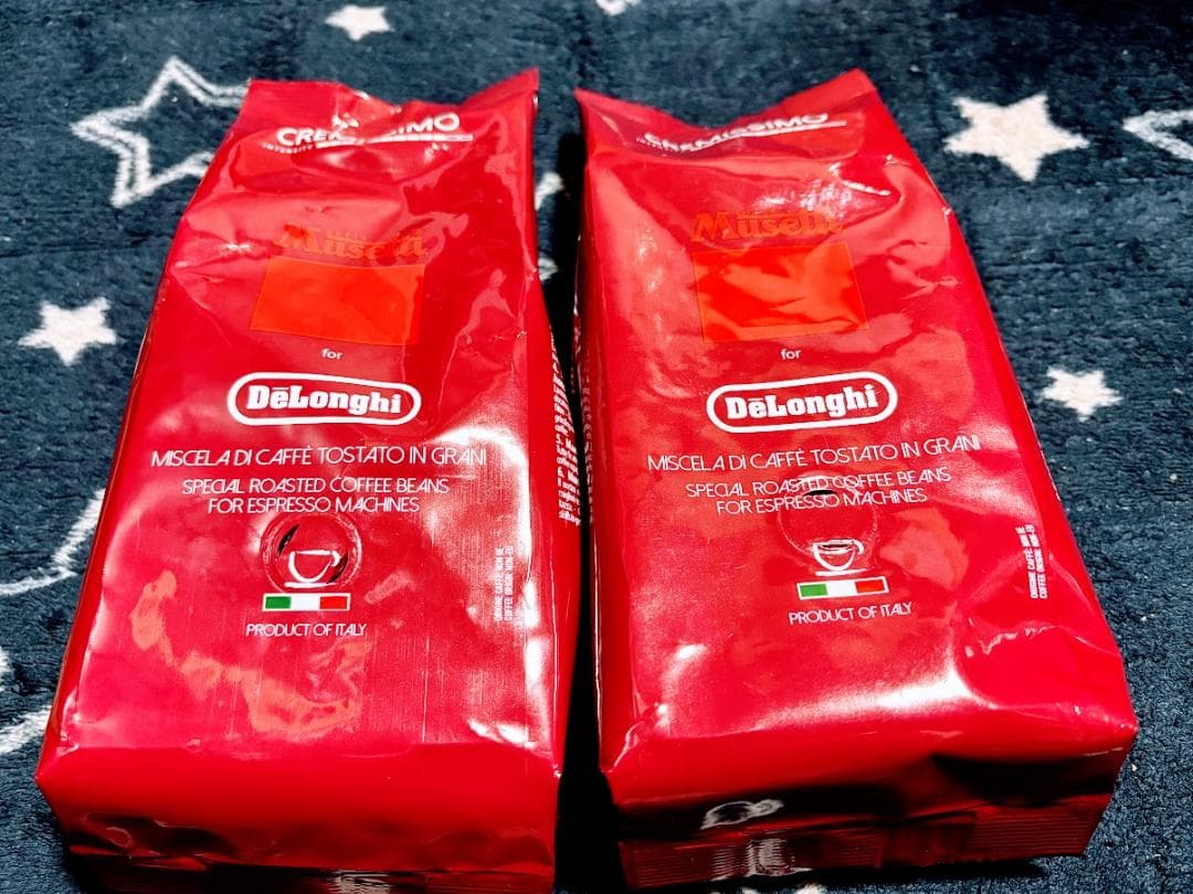 未開封 デロンギ コーヒー豆 ロッサ MB250-RO EV CR 8袋セット