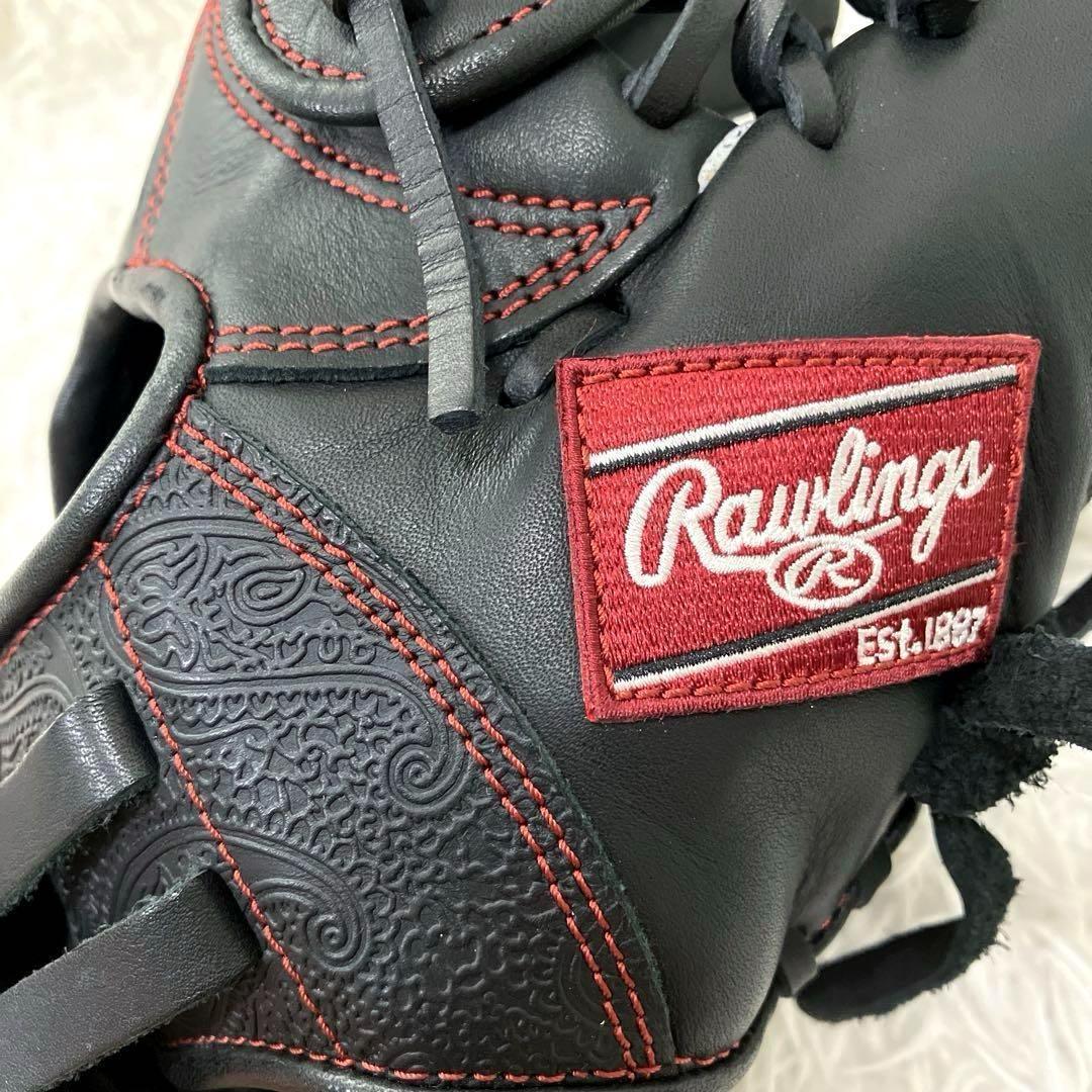 極美品✨　ローリングス　軟式用グローブ　右利き　ペイズリー　11 3/4インチ