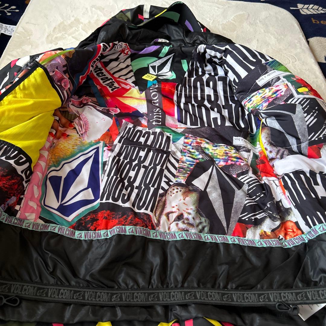 VISSLA カラフルスノーボードジャケット Mサイズ