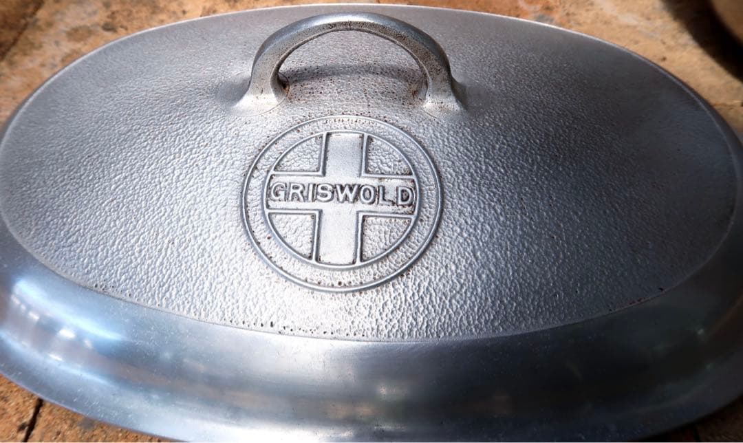 Griswold ビンテージ　アルミ製　ダッチオーブン
